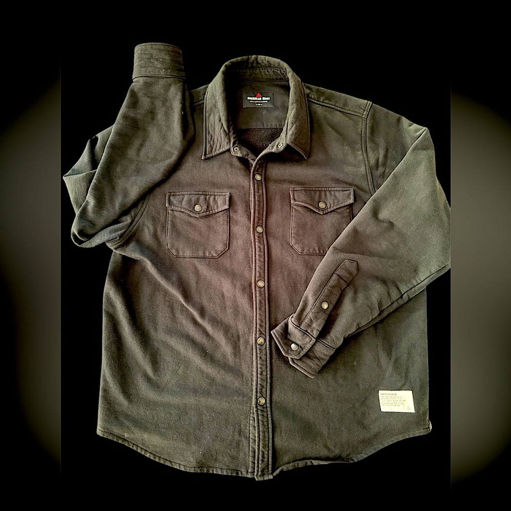 American Giant REDWOOD FLEECE OVERSHIRT XXL